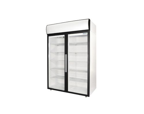 Универсальный шкаф со стеклянными дверьми Polair DV110-S