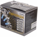 Гирлянда для дома «Кристаллы» 9,5 м 100 ламп LED черный пров., 8 реж.,IP-40, Белый (возможность соединения)