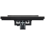 FORTE&PIANO Розетка 2-местная без заземления с защитными шторками безвинтовое крепление 10А FP725M металл никель IEK