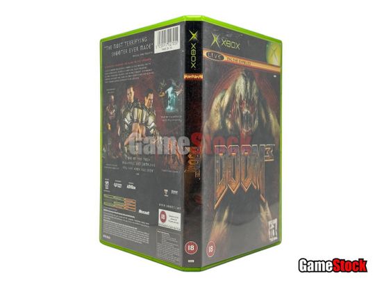 Xbox Original Doom 3 (Б/У, Английская версия)
