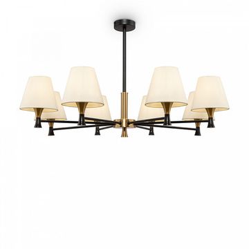 Люстра потолочная FR5098PL-08BBS черный Perfetto Freya