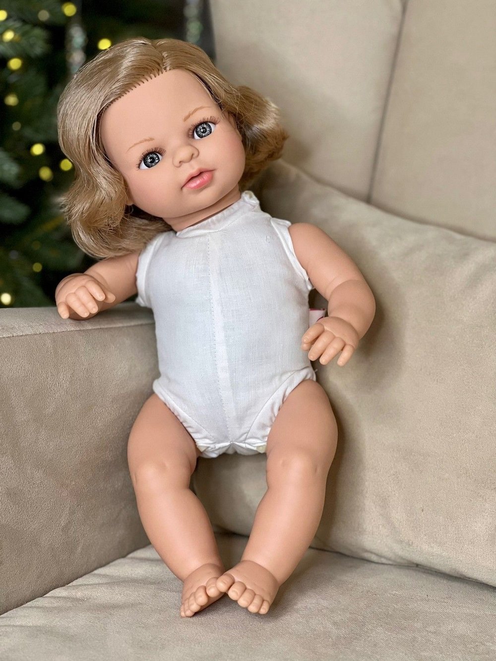 Кукла Berjuan мягконабивная 38см Sani Baby (3040)