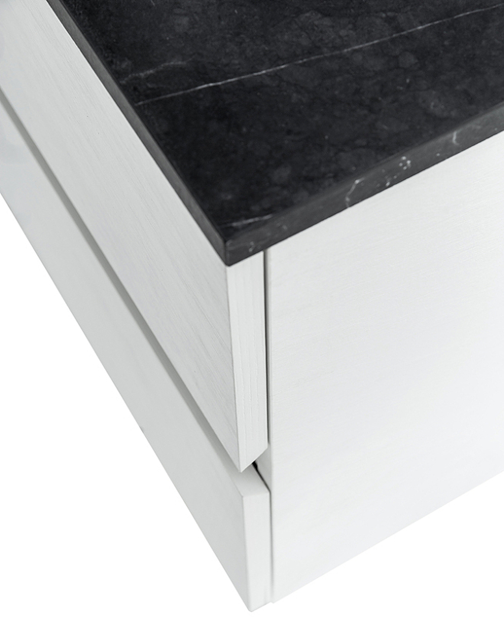 Тумба под раковину Cezares Molveno 46 80 MOLVENO 46-80-2C-SO-BG подвесная Bianco Ghiaccio