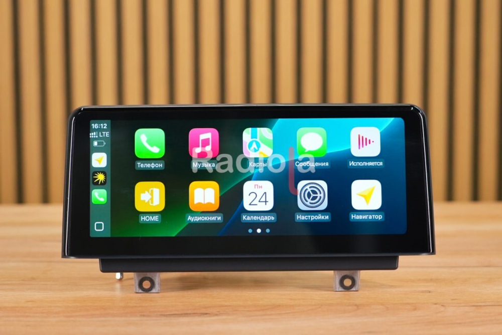 Магнитола для BMW 3-серия F30 2012-2016, 4-серия F36, F32 NBT - Radiola RDL-6213-L монитор 10.25" на Android 13, 8Гб+128Гб, CarPlay, 4G SIM-слот