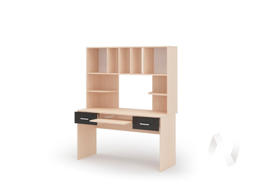 Стол компьютерный №8 (белфорт/венге)