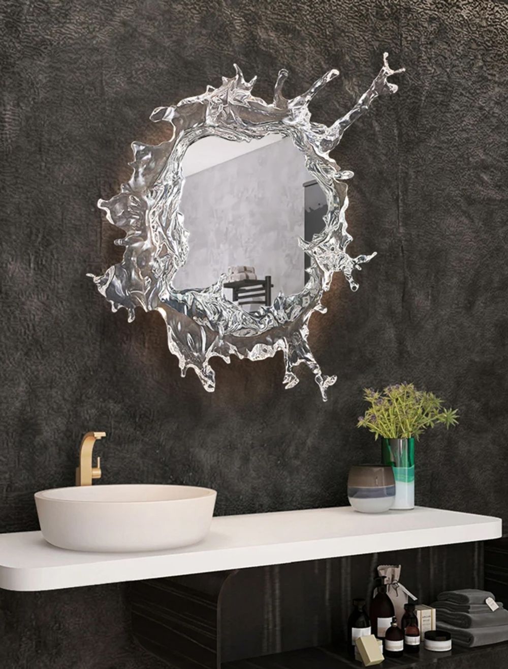 Зеркало 8658W/S clear