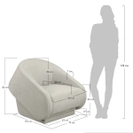 Кресло-кровать Bradex Home Fusion бежевое