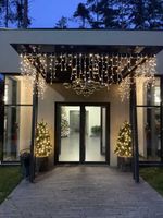 Ель с встроенной гирляндой «Парижанка» (Литая+пвх) 150 см / 1,5 м