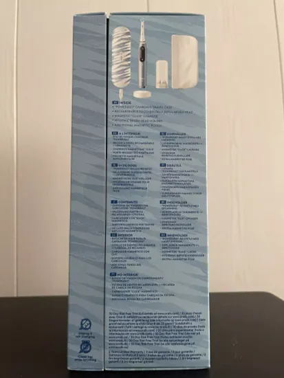 Электрическая зубная щетка Oral-B iO Series 9 Limited Edition, Аквамарин