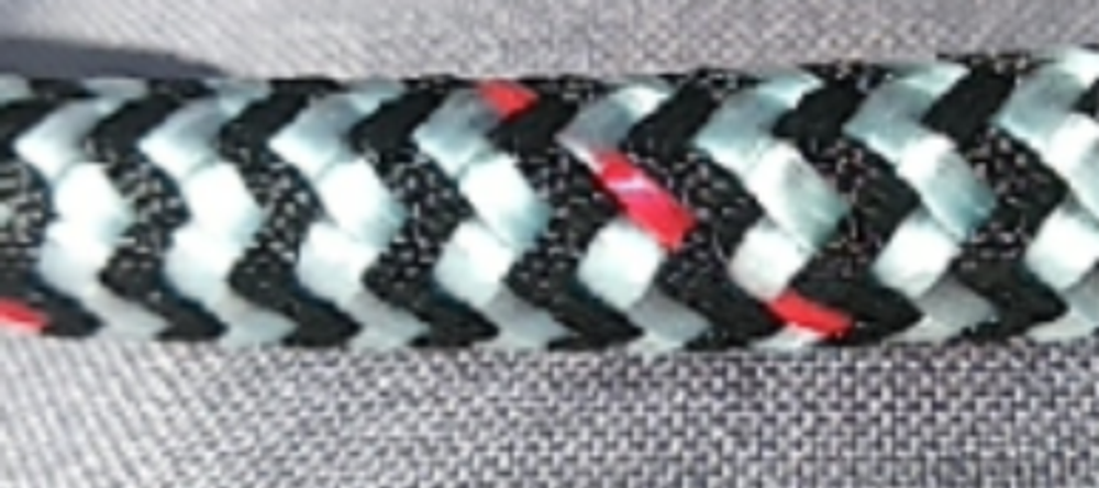 Веревка 24-прядная, полиамид, 10мм (р.н. 1100 кг), 1 метр