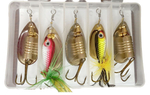 Набор блесен вращающихся JIN TAI 5 шт вес: 11 гр в кейсе