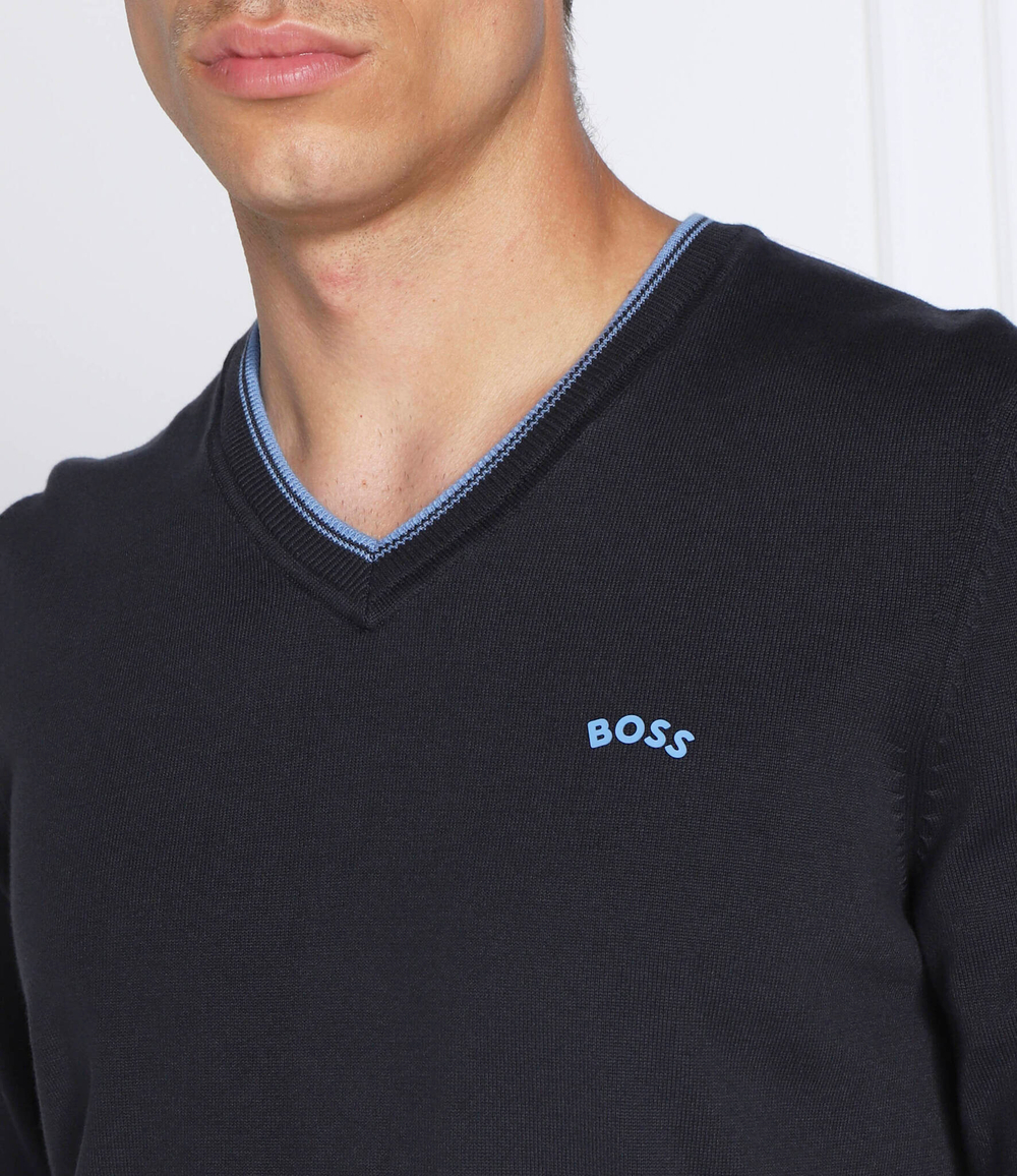 свитер vitom_w22 BOSS GREEN - темно-синий(50475089)