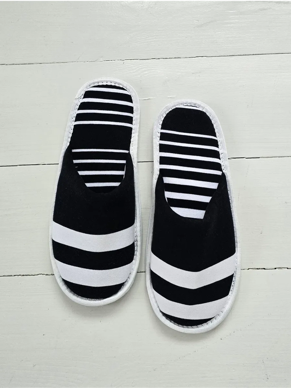 Тапочки в полоску вар.19