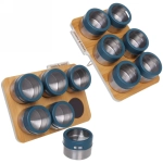 Набор емкостей для специй «O'lala» 6шт на подставке 23*16см