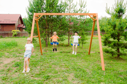 Деревянные качели P911