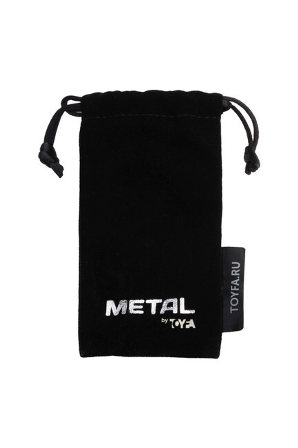 Анальная серебристая втулка со стразом цвета сапфир (Цвет: Серебристый с синим)