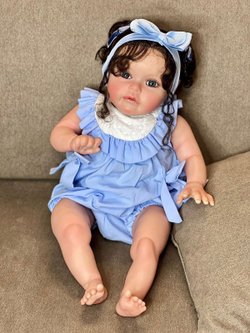 Кукла Реборн мягконабивная 60см в пакете (FA-181A)