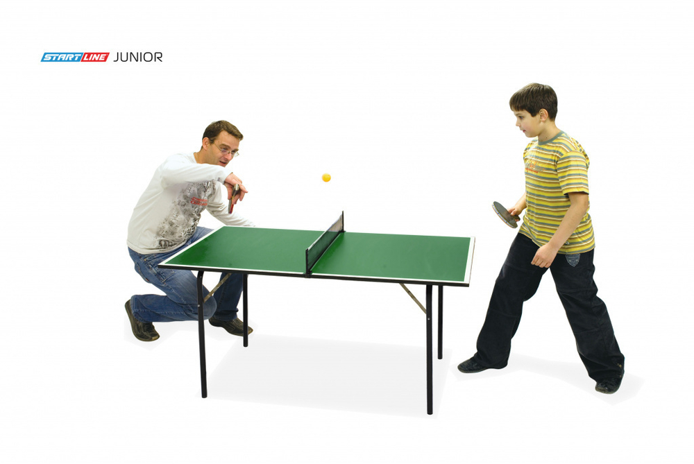 Стол теннисный Junior Зелёный с сеткой