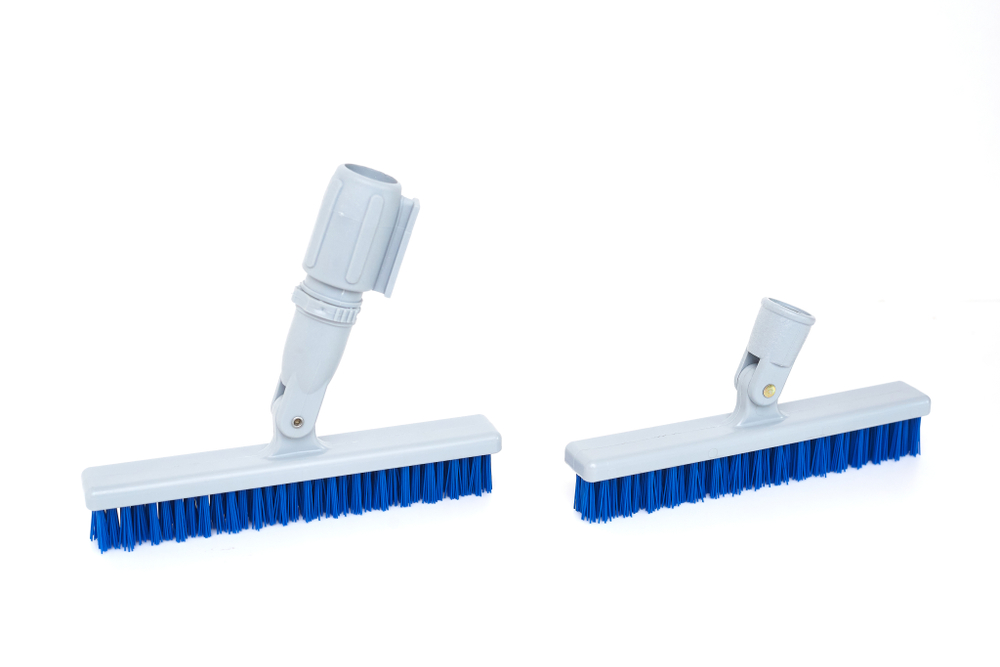 Щетка-скраббер 21 см с резьбой