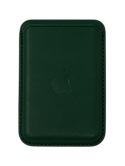 Картхолдер iPhone Leather Wallet MagSafe с лого