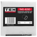 Алмазная коронка для подрозетников TEH TMD-82SD