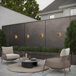 359534 STREET NT25 000 коричневый Светильник ландшафтный настенный IP54 LED 10W 100-240V 3000К HALO