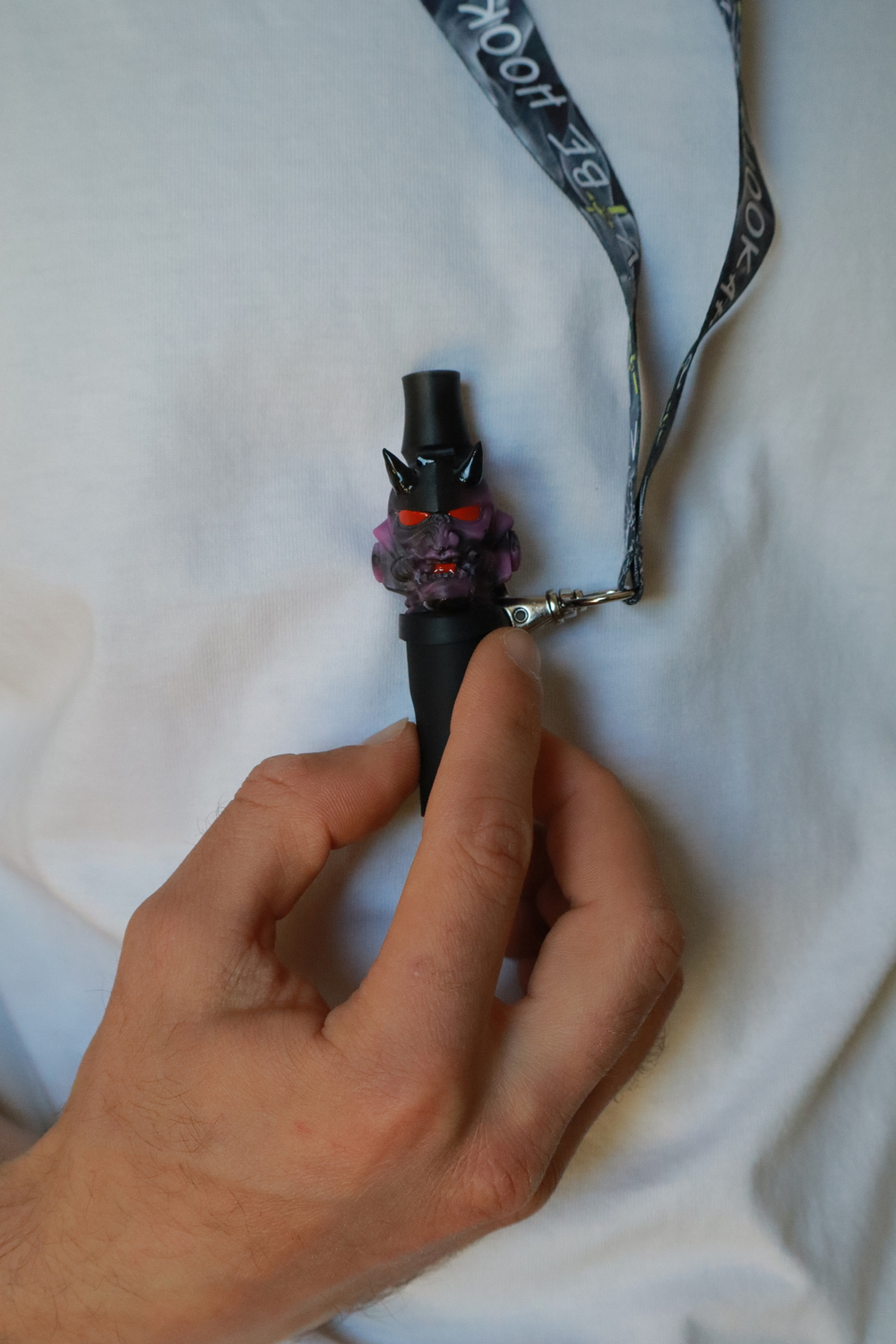 Персональний мундштук Самурай Фіолетовий Vibe Hookah