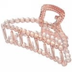 Заколка-краб для волос на блистере «Cruella- Трапеция», микс 6 цветов, 9,5 см