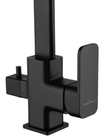 Смеситель для кухни с подключением фильтра WONZON & WOGHAND, Черный матовый (WW-88458004-MB)