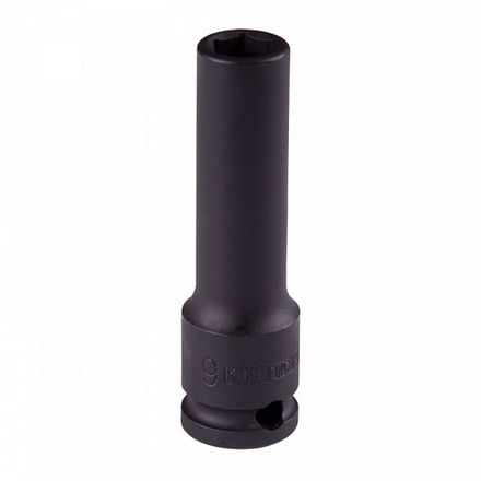Цена на KING TONY (343509M) Головка торцевая ударная глубокая шестигранная 3/8", 9 мм