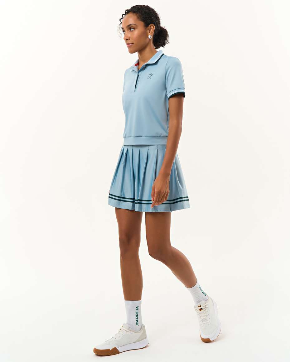 Юбка плиссе High-grade, Dusty Blue