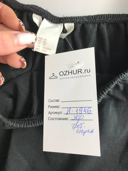 Футболка H&M с красивыми рукавчиками, маркировка ХS, визуально на 42 размер