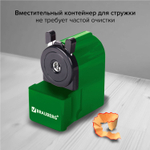 Точилка механическая BRAUBERG "JET" металлический механизм корпус зеленый (2 штуки в упаковке)