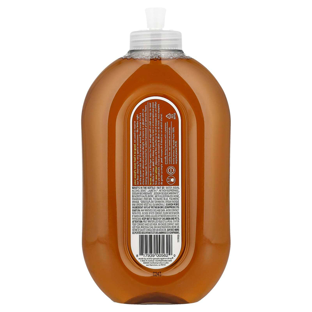 Method, Squirt + Mop, средство для мытья натуральных полов, миндаль, 739 мл (25 жидк. унций)