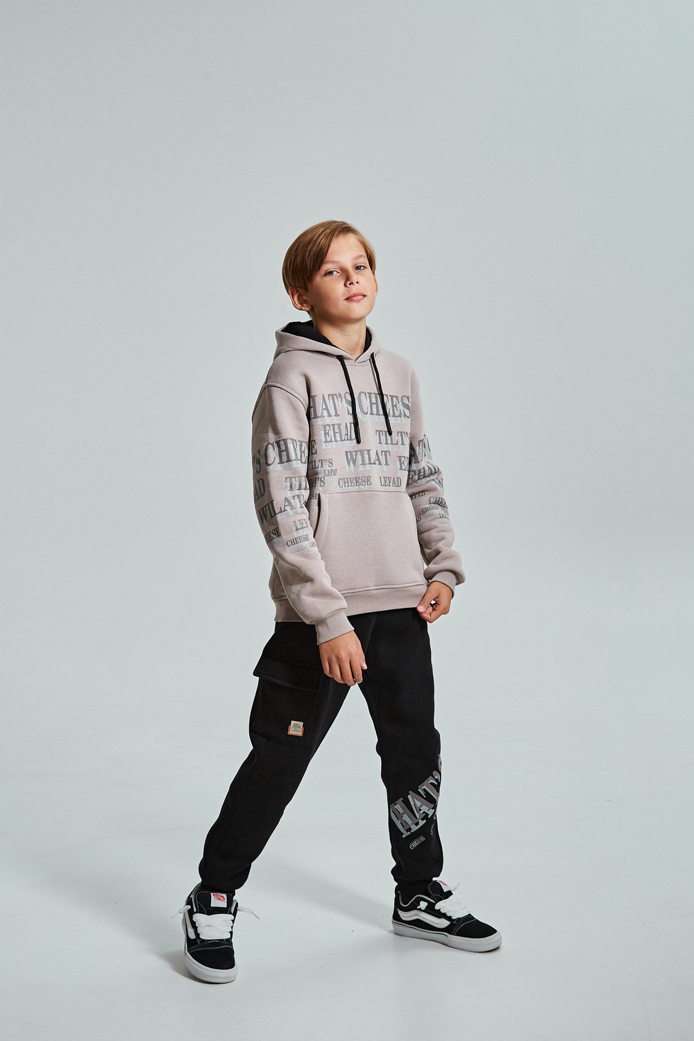 Свитшот дл/р начесом д/м LEYZ 10033