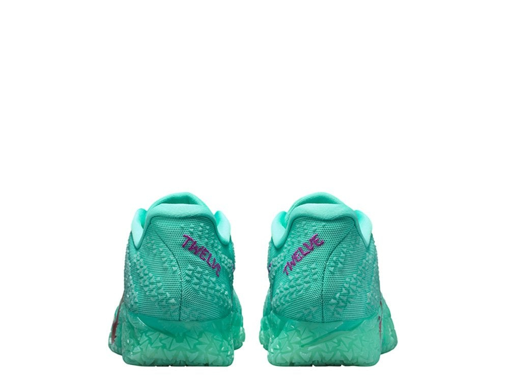 Баскетбольные кроссовки Nike Ja 3 „Twelve Time” Bleached Turquoise/Safety Orange-Vivid Purple