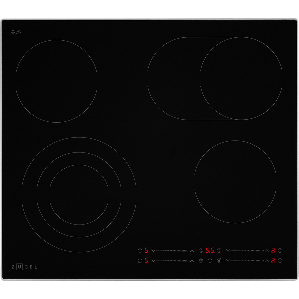 Встраиваемая электрическая варочная панель ZUGEL ZEH603FB