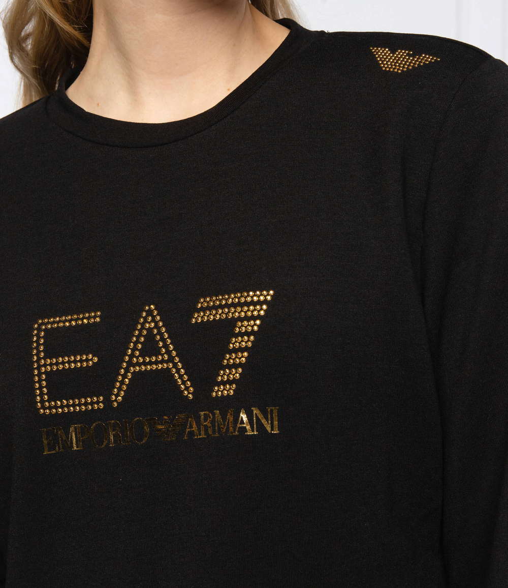 Худи EA7 - черный(8NTM45 TJ9RZ)