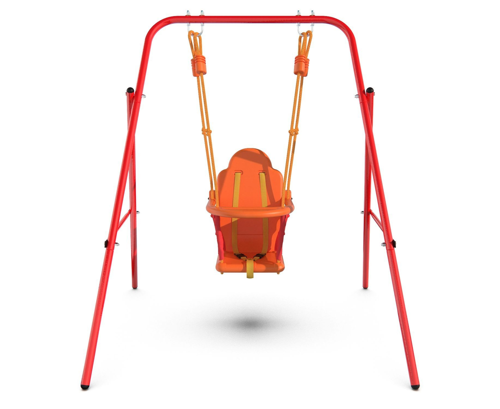 Качели для малышей DFC Kids с ремнями безопасности складные