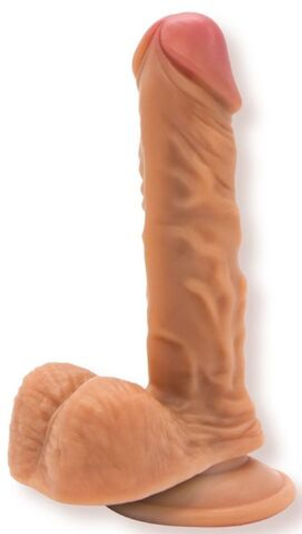 Фаллоимитатор на Присоске Nudes Fearless - 16,80 см.