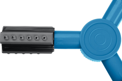 GRINDA RR-P, 75 м, 2 полив, 3 сопла, на пике, ударопрочный пластик, круговой распылитель, PROLine (40341)