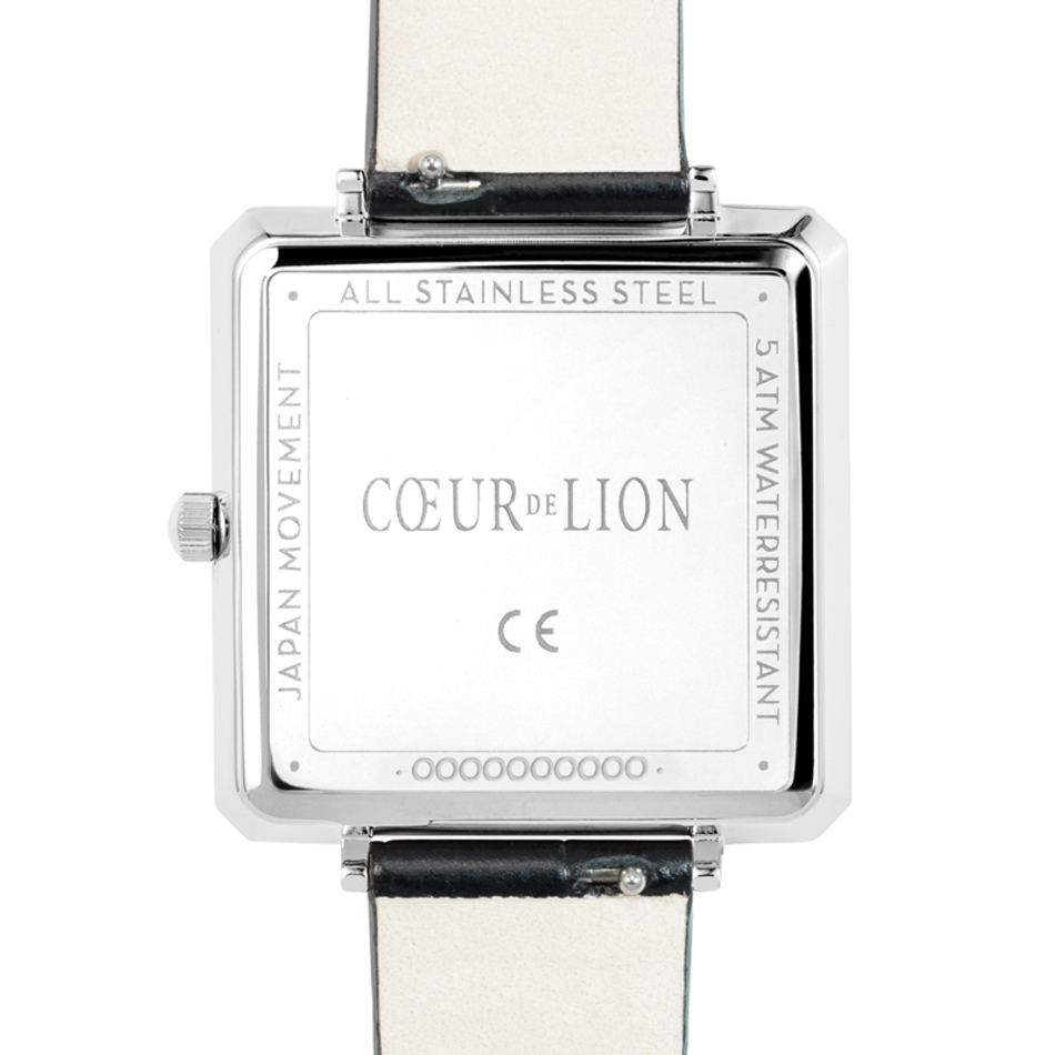 Набор часы + браслет Coeur de Lion Black-Silver 7660/53-1317