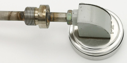 Термометр биметаллический  ТБ-1Р (0+150), 200мм,G1/2, 1.5 радиальный