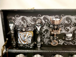 Набор подарочный для пикника «Гусарский» на 6 персон в кейсе