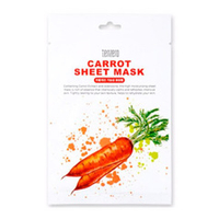 Тканевая маска с экстрактом Моркови Tenzero Carrot Sheet Mask 5шт