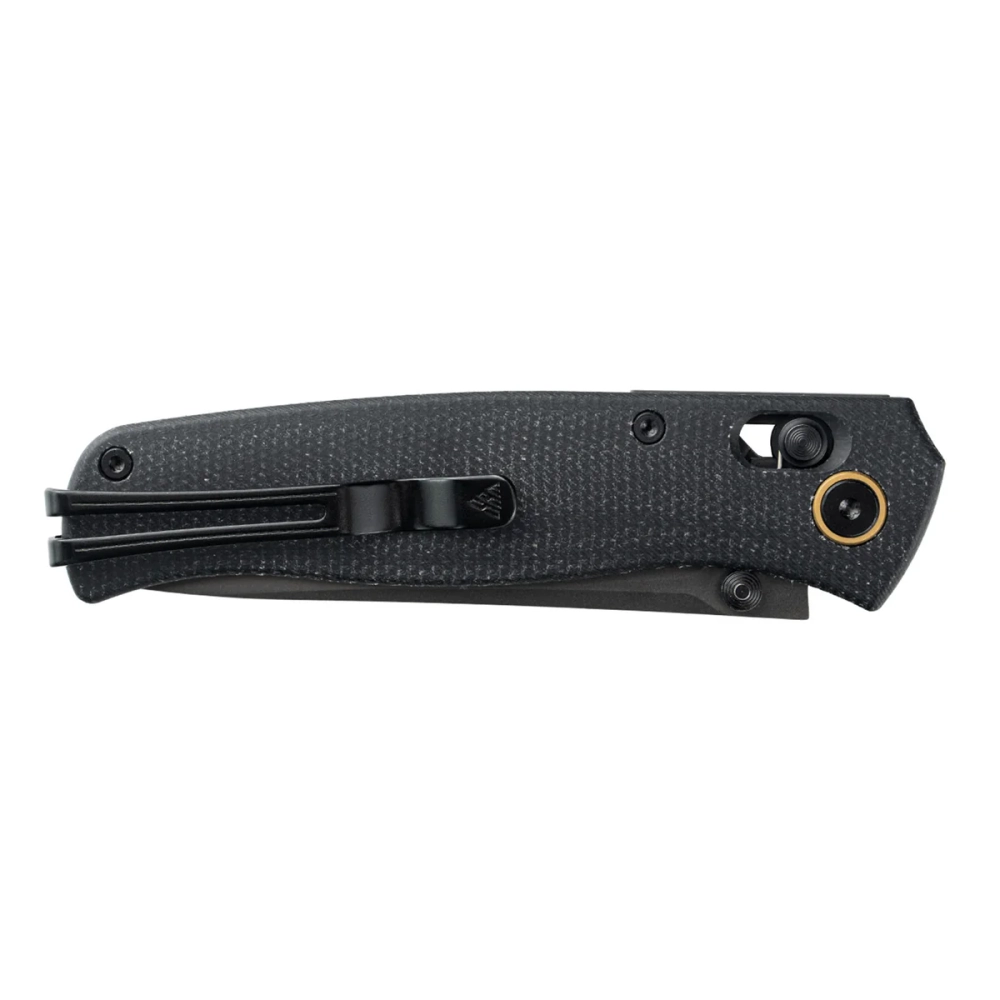 Нож складной SRM 255L-MB3 Medal PVD (140Cr Laminated, Black Micarta)