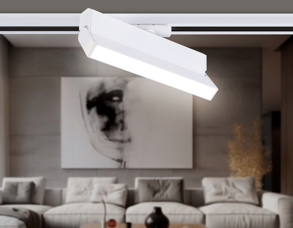 GL6806 WH белый LED 12W 4200K 230*22*87