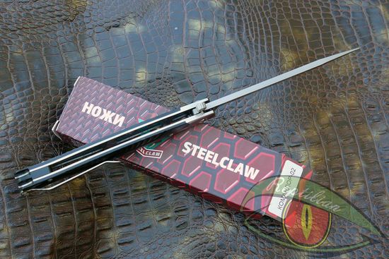 Складной нож STEELCLAW Командор02 c клинком из стали D2, рукоять G10