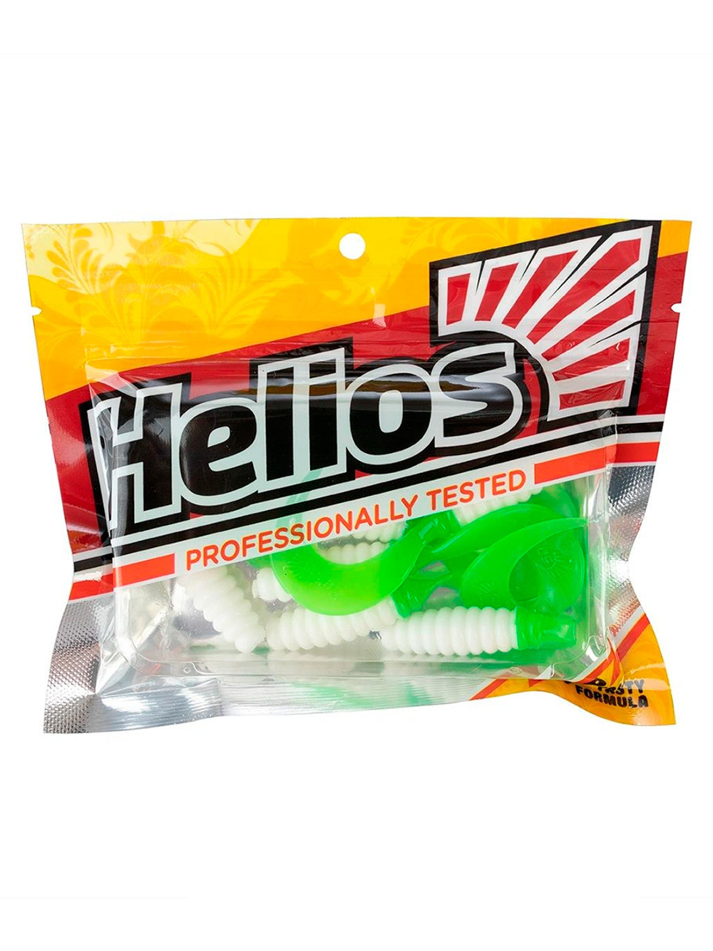 Твистер Helios Credo 3,35"/8,5 см Pepper Red 7шт. (HS-11-030)