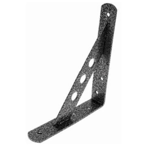 КРОНШТЕЙН МЕТАЛЛИСТ УСИЛЕННЫЙ 150*125 ПОЛ.СЕРЕБРО